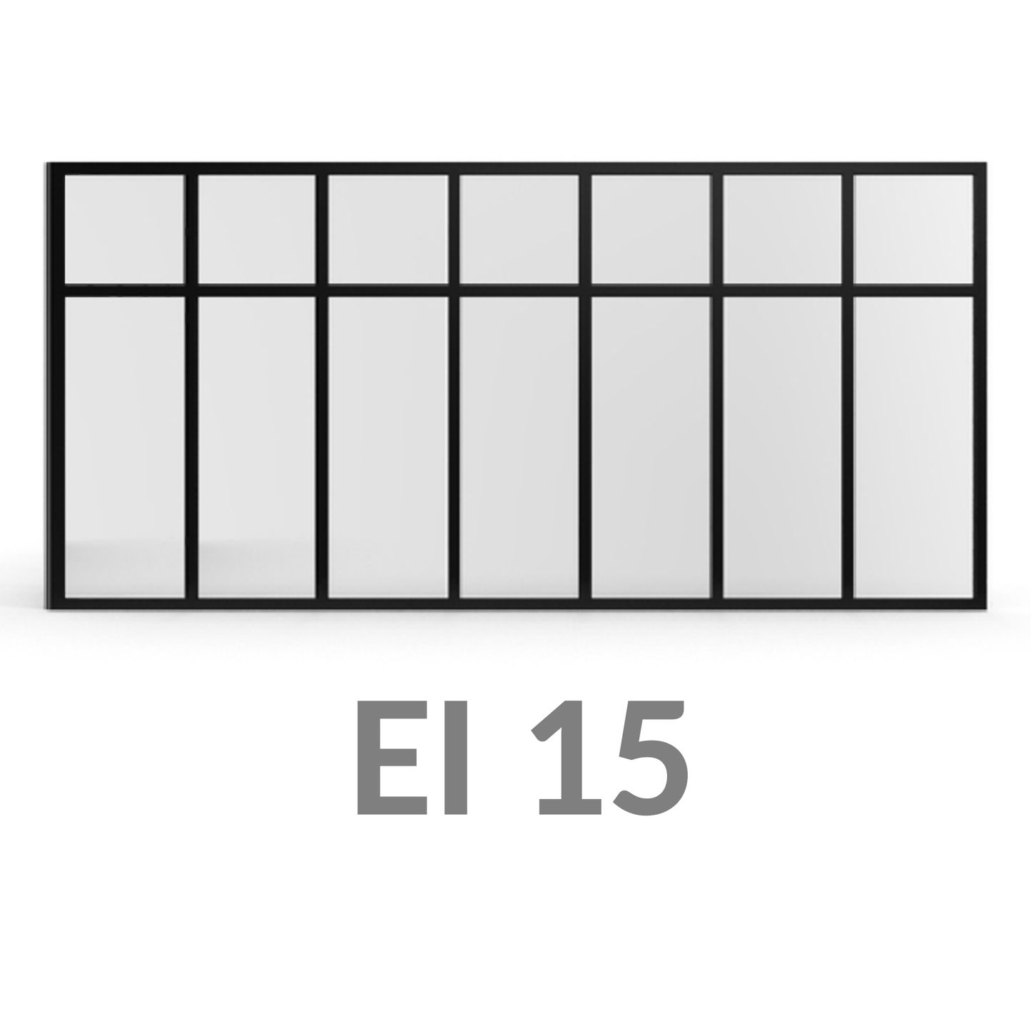 Pereti din Sticla Rezistenti la Foc EI 15
